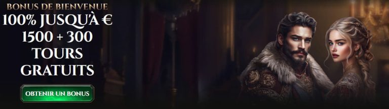 Kyngs Casino bonus bienvenue