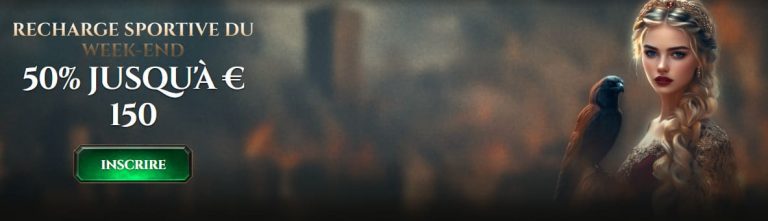 Kyngs Casino bonus weekend paris sportifs