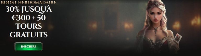 Kyngs Casino boost hebdomadaire